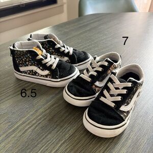 Toddler Girls Vans Shoes Bundle